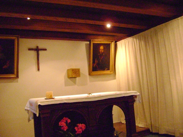 maison de la galerie, première chapelle
