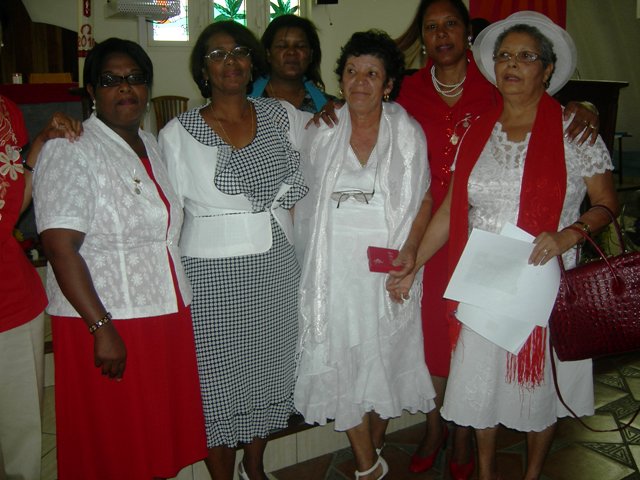 entourée de Stella, Yolande, Maisy et 