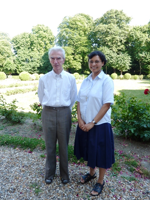 Père Corrignan et soeur Marie Rose