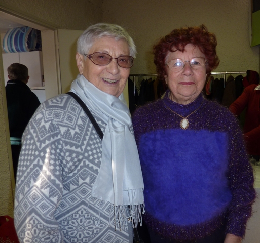 retrouvailles entre Germaine et Arlette